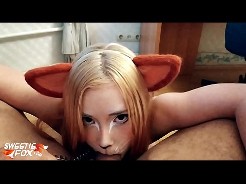 ❤️ Kitsune glutas dikon kaj kumas en ŝia buŝo ❤️❌ Kvalita sekso ĉe porno eo.novoporn.ru ❌❤